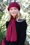 Dash Possum Merino Keyhole Scarf