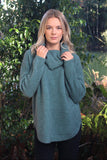 Stratus Cowl Neck Possum Merino Jumper