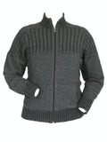 Full Zip Possum Merino Jacket with Pockets