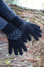 Fern Motif Possum Merino Glove
