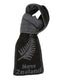 Fern Motif Possum Merino Loop Scarf