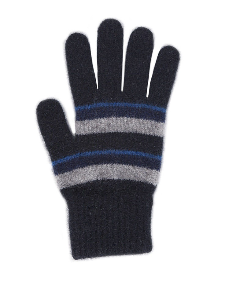 Accent Stripe Possum Merino Glove