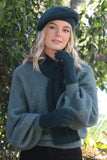 Plain Single Thickness Possum Merino Gloves