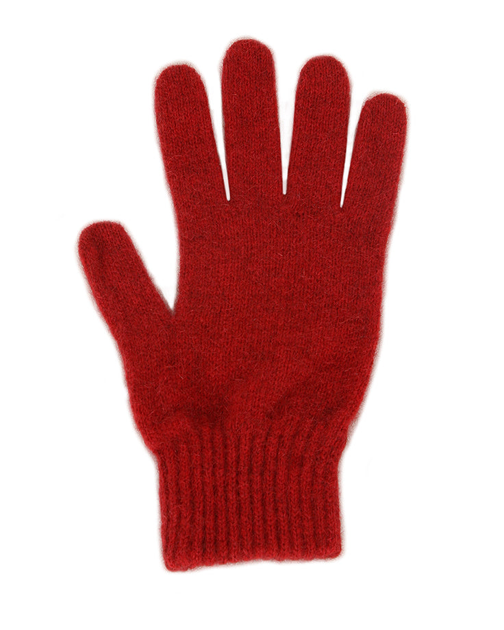 Plain Single Thickness Possum Merino Gloves