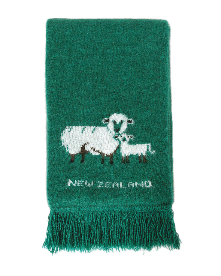Sheep Design Possum Merino Scarf