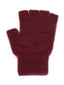 Ribbed Cuff Fingerless Possum Merino Gloves