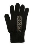 Koru Motif Possum Merino Glove