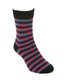 Multi Striped Possum Merino Socks