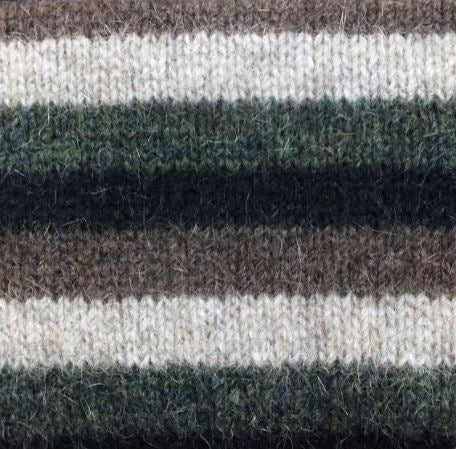 Multi Striped Possum Merino Socks