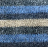 Multi Striped Possum Merino Socks