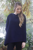 Zippered Possum Merino Wrap
