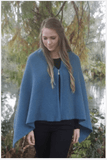 Zippered Possum Merino Wrap