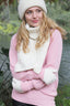 Alpaca Wool Gloves-Natural