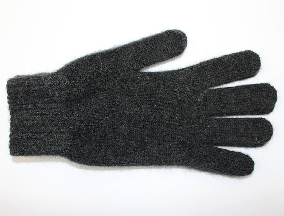 Alpaca Wool Gloves-Slate