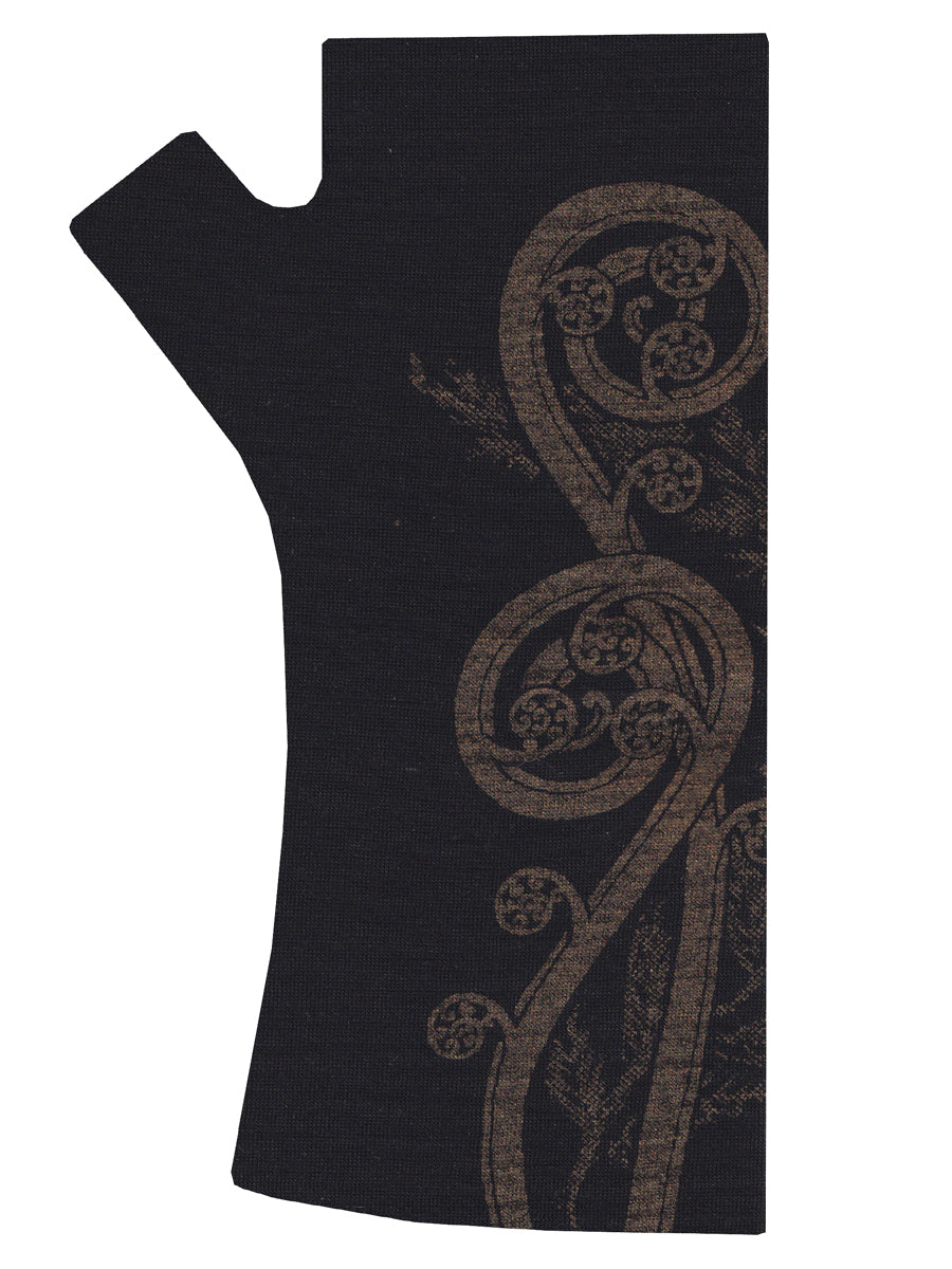 Fern Koru Merino Wool Gloves