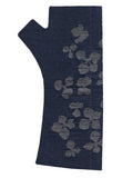 Hydrangea Print Merino Wool Gloves