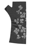 Hydrangea Print Merino Wool Gloves