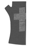 Cross Design Merino Wool Gloves