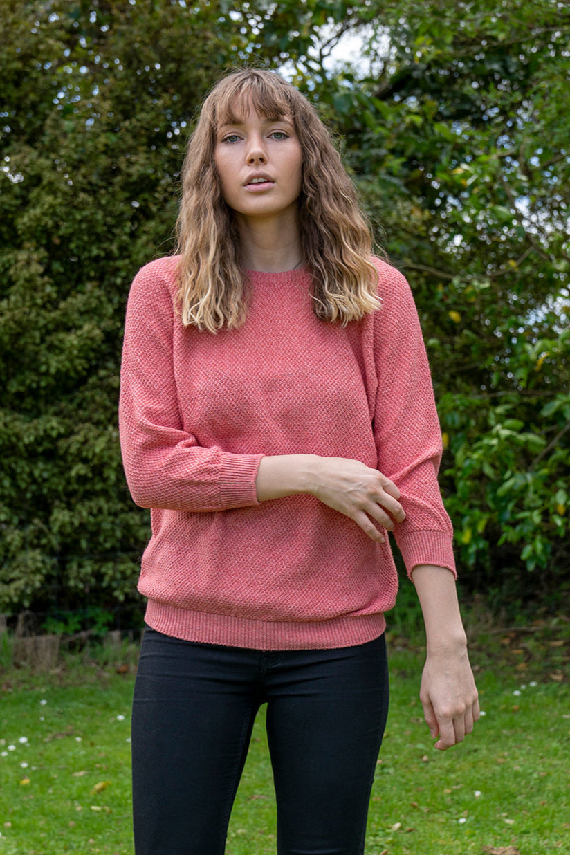 Penny Merino & Cotton Textured Jumper