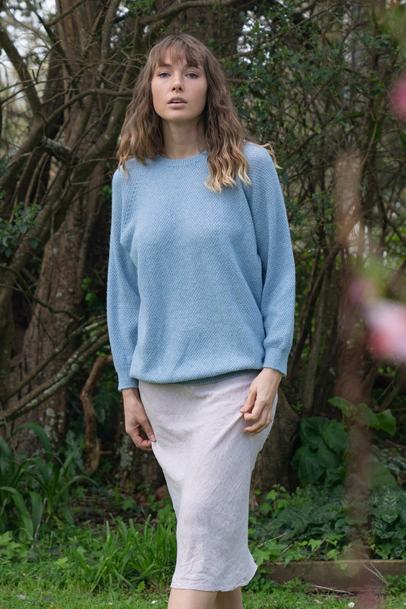 Penny Merino & Cotton Textured Jumper
