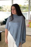 Cotton Linen Poncho