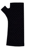 Crossed Textured Merino Wool Gloves