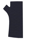 Crossed Textured Merino Wool Gloves