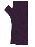 Crossed Textured Merino Wool Gloves