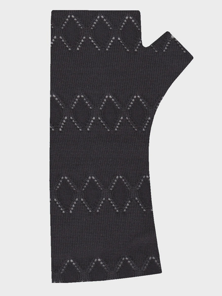 Marquise Textured Merino Wool Gloves