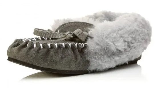 Suede Leather Val Moccasins