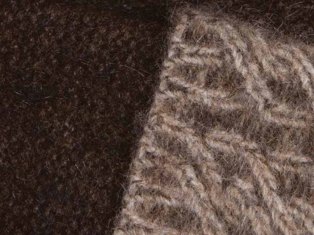 Two Tone Possum Merino Jumper