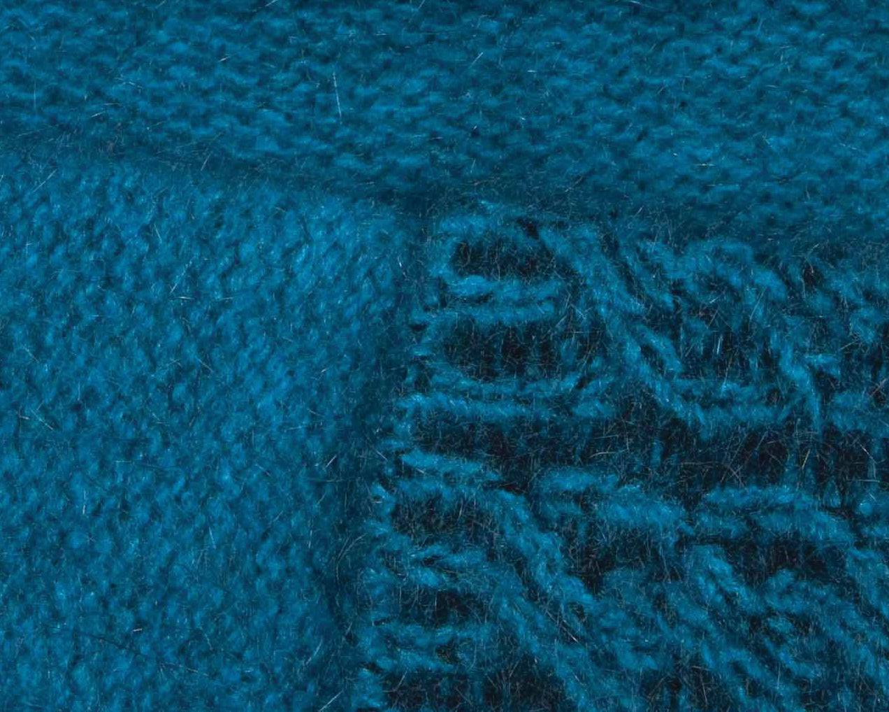 Two Tone Possum Merino Jumper