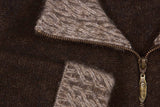 Two Tone Trim Possum Merino Jacket