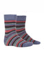 Unisex Possum Merino Striped Sock