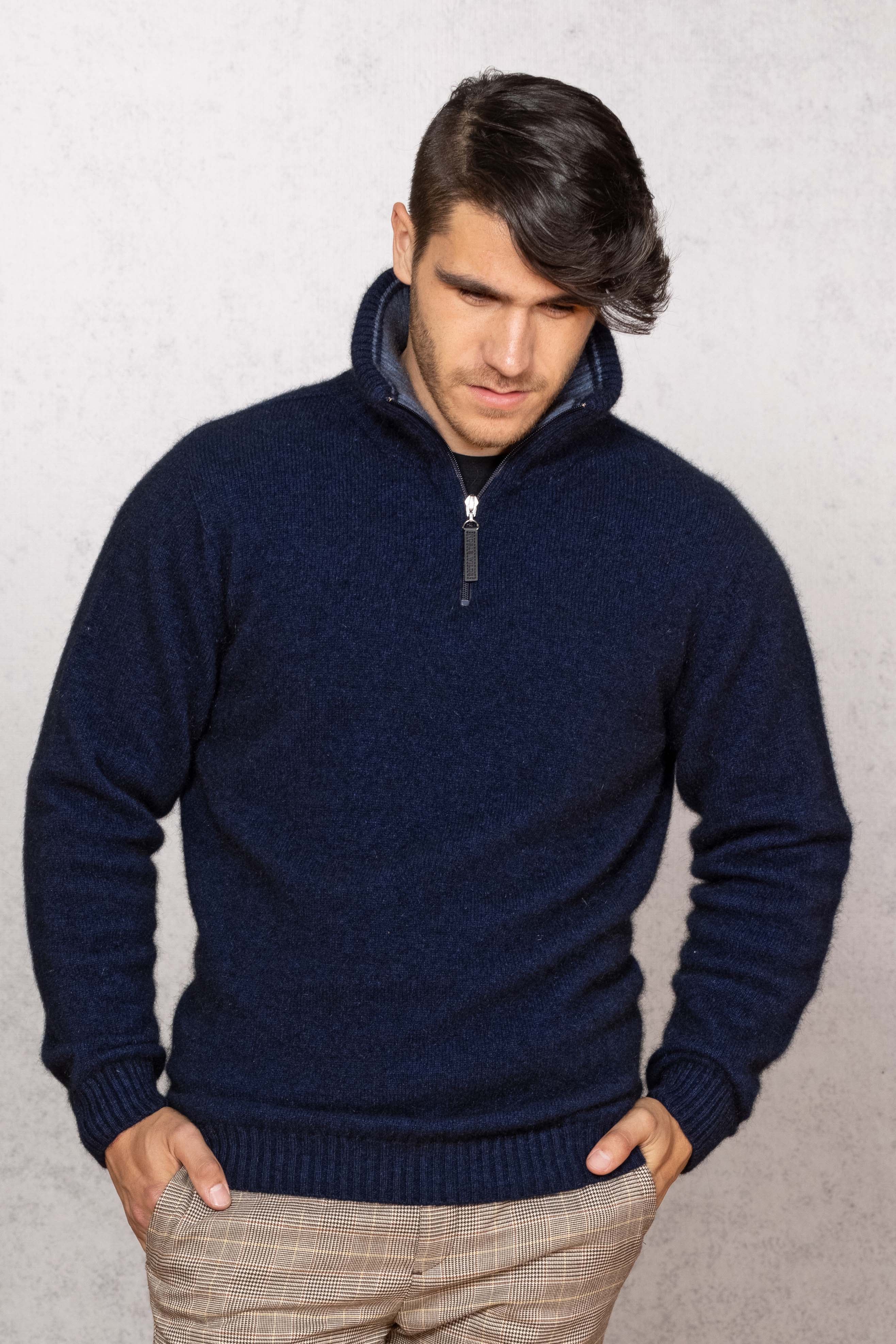 Mount Tasman Possum Merino Zip Jumper