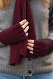 Fingerless Possum Merino Gloves NW