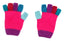 Child's Multi-colour Possum Merino Fingerless Gloves