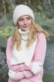 Plain Alpaca Beanie-Natural
