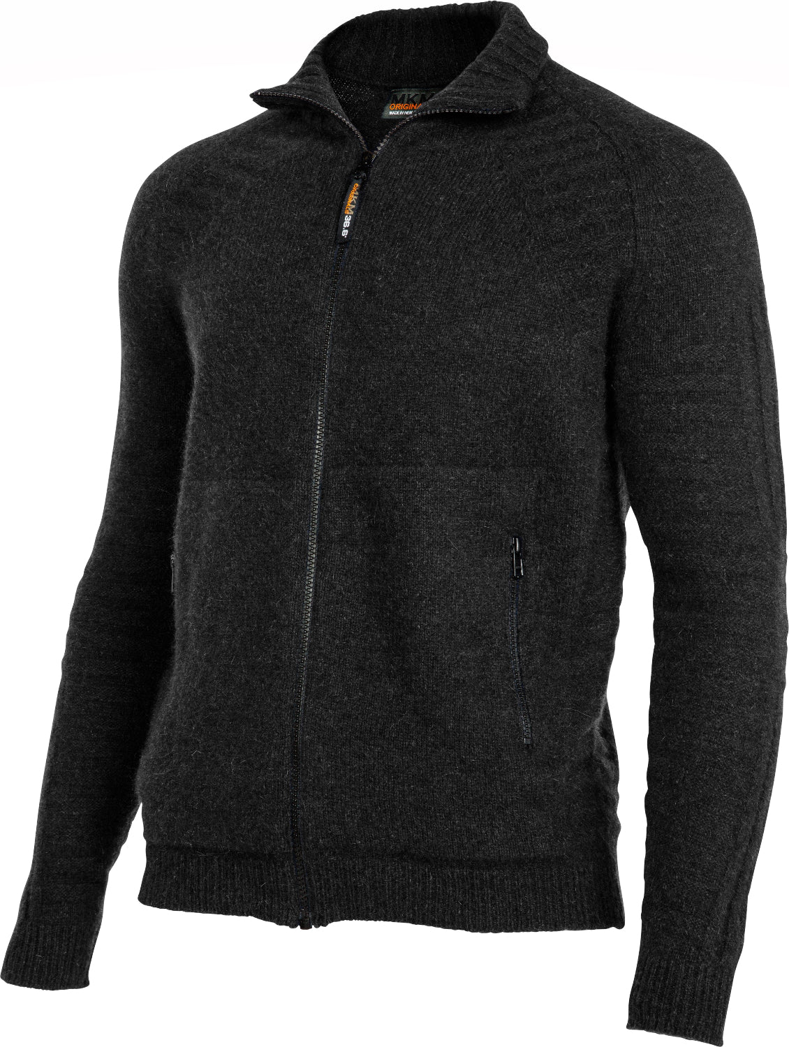 Rural Full Zip Eco Blend Jacket - Black