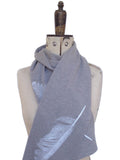 Feather Print Merino Wool Scarf