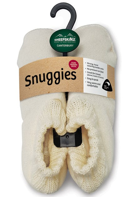 Wool Pile Travel Slipper