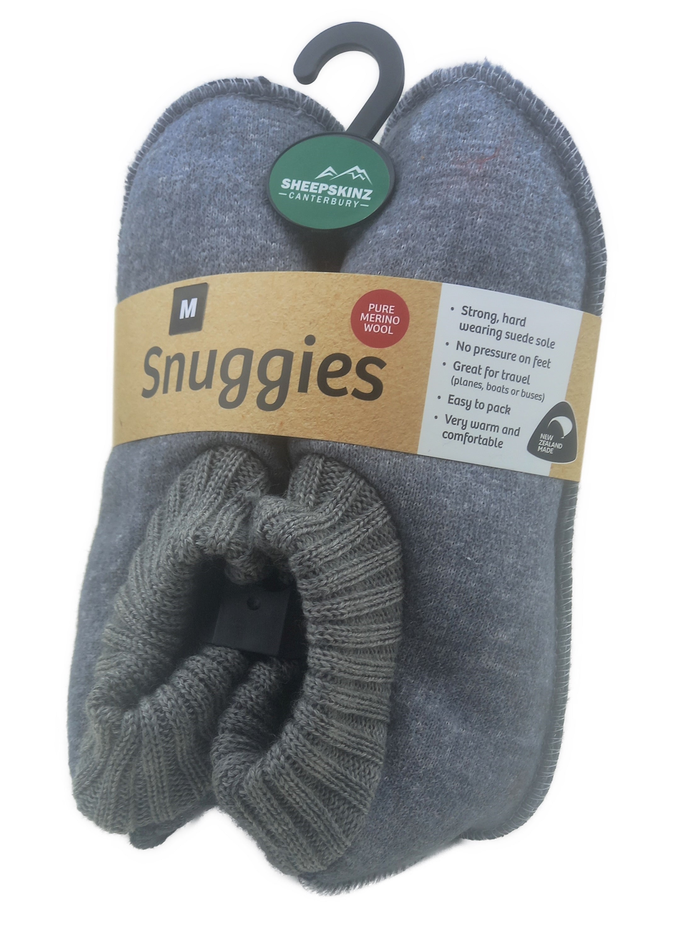 Wool Pile Travel Slipper
