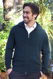 Full Zip Possum Merino Mens Jacket