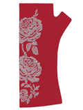 Vintage Rose Merino Wool Gloves