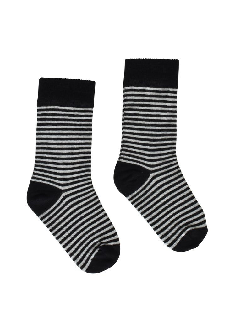 Striped Merino Baby Sock