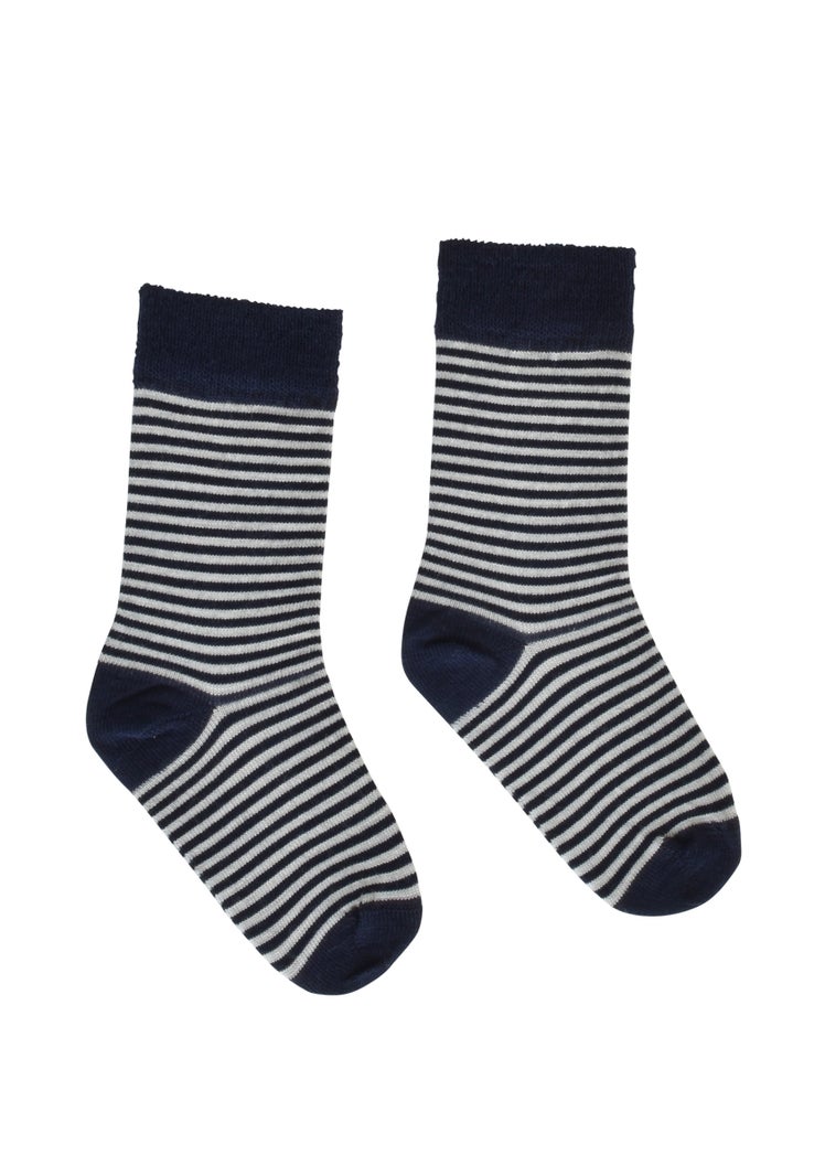 Striped Merino Baby Sock