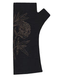 Peony Print Merino Wool Gloves