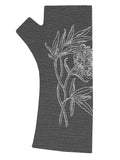 Peony Print Merino Wool Gloves