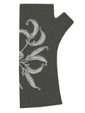 Flax Print Merino Wool Gloves