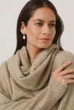 Texture Loop Possum Merino Scarf